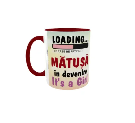 Matusa in devenire, model 1, cana ceramica, 330ml